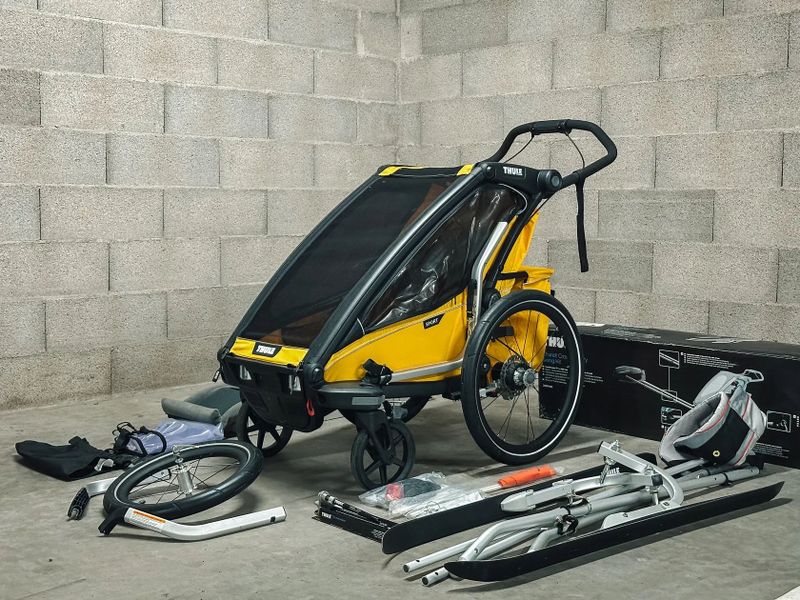 THULE Chariot Sport 1 (plná výbava, miminkovník, pevná osa)