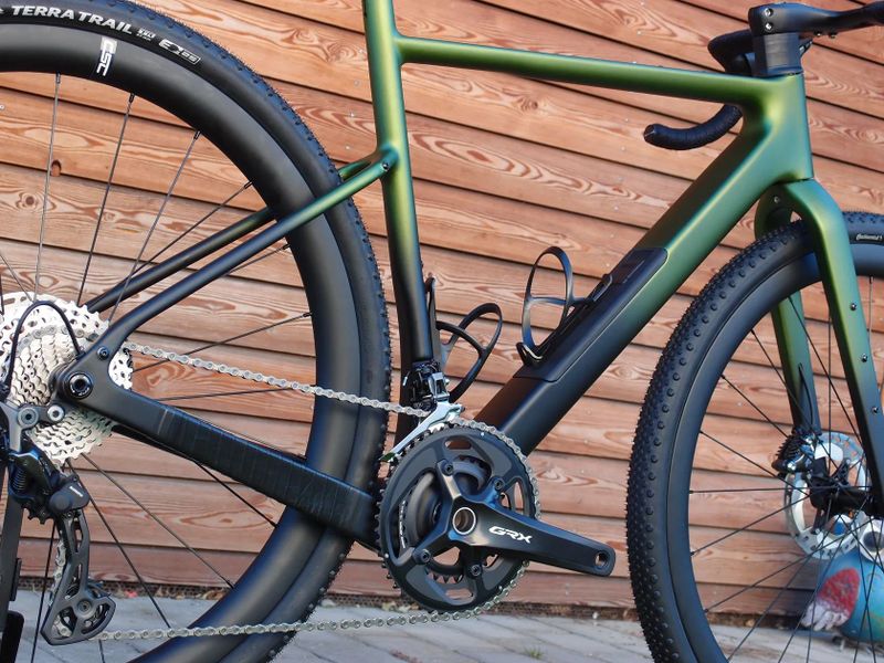 Carbon Gravel Custom 2025, Shimano GRX 810 2x11, M/L (175-185cm) 8,4 kg 