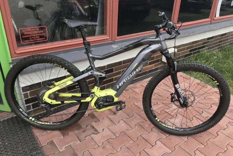 Celoodpružené kolo Haibike Sduro Fullnine s motorem Bosch CX