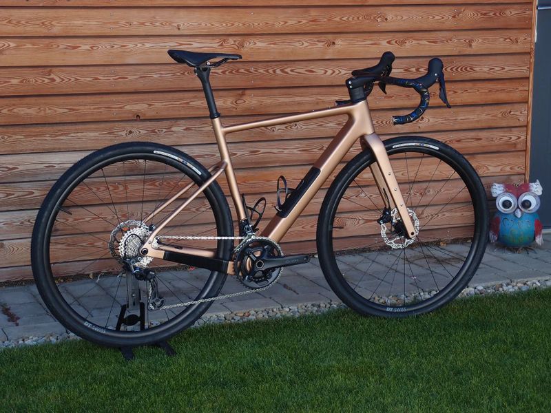 Carbon Gravel Custom 2025, Shimano GRX 600 2x11, M/L( 175-185cm), 9kg