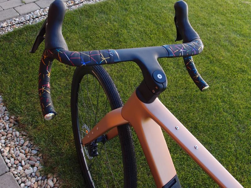 Carbon Gravel Custom 2025, Shimano GRX 600 2x11, M/L( 175-185cm), 9kg