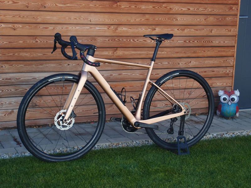 Carbon Gravel Custom 2025, Shimano GRX 600 2x11, M/L( 175-185cm), 9kg