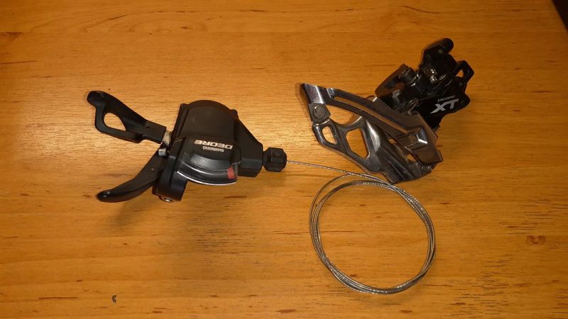 Presmykac a razeni Shimano Deore XT