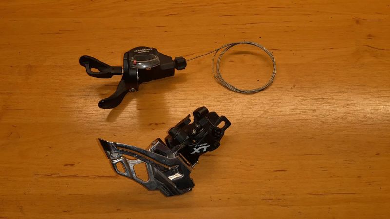 Presmykac a razeni Shimano Deore XT