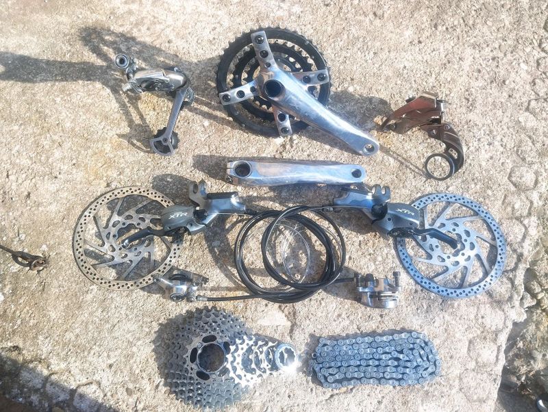 Shimano XTR model 960, komplet sada