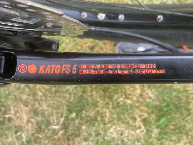 Trailové celoodpružené kolo Ghost Kato FS 5 – Fox, XT 2x11