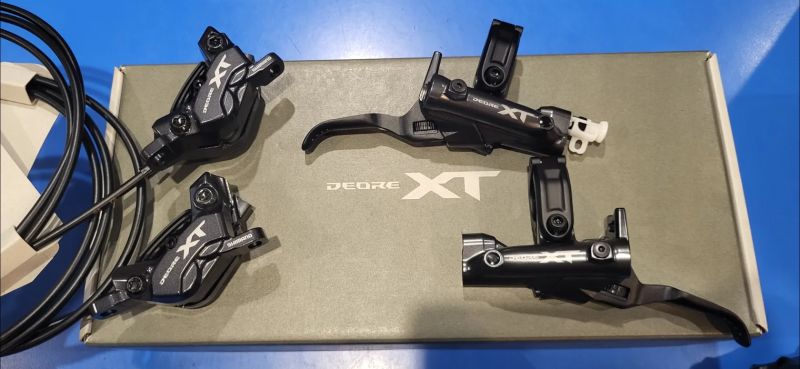NOVÁ BEZDRÁTOVÁ SHIMANO SADA XT 8250 +KLIKY XT+BRZDY+KAZETA XT+ŘETEZ