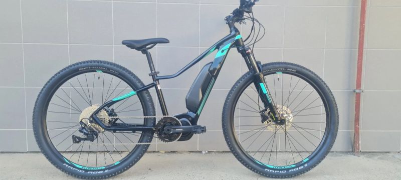 Elektrokolo Kross Lea Boost 1.0 27,5" (Black/Graphite/Turquoise glossy) ....13"