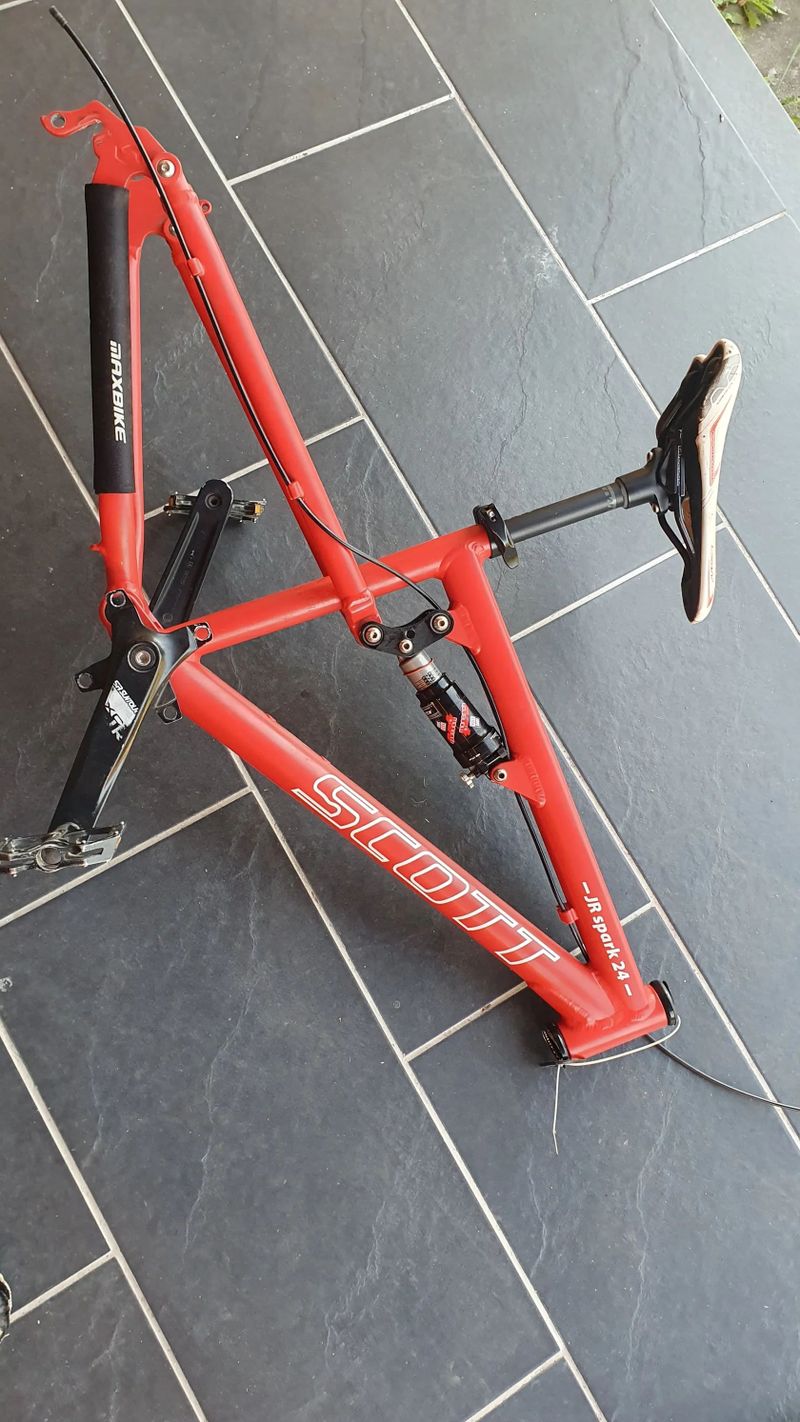 rámová sada Scott JR Spark 24