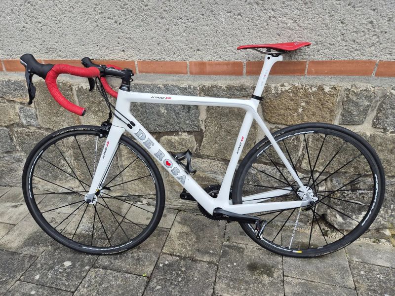 De Rosa King XS (vel. 56, Shimano 105, Mavic K SLE, jako nová)