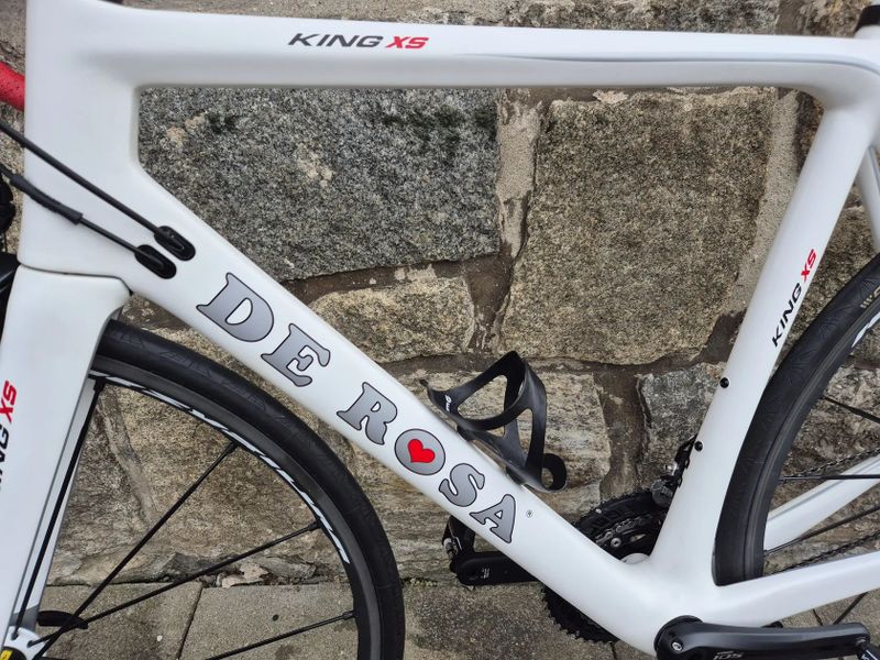 De Rosa King XS (vel. 56, Shimano 105, Mavic K SLE, jako nová)