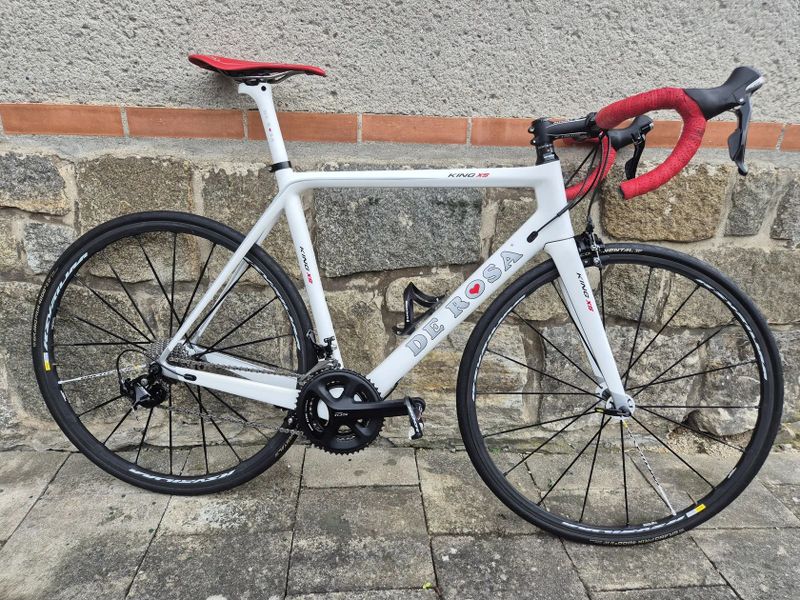 De Rosa King XS (vel. 56, Shimano 105, Mavic K SLE, jako nová)
