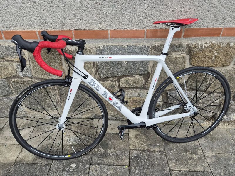 De Rosa King XS (vel. 56, Shimano 105, Mavic K SLE, jako nová)