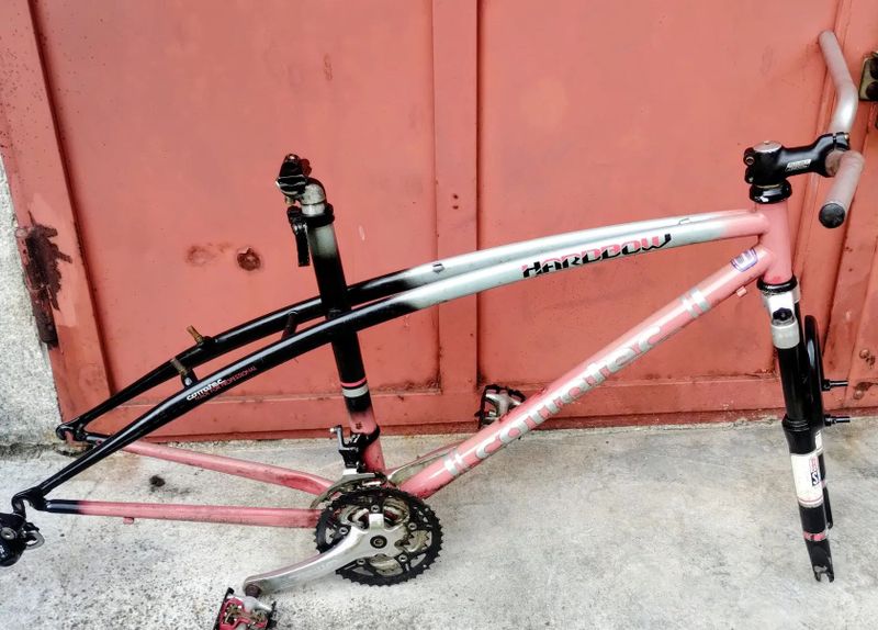 Corratec Hardbow retro, rock shock INDY
