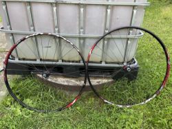 MTB zapletená kola