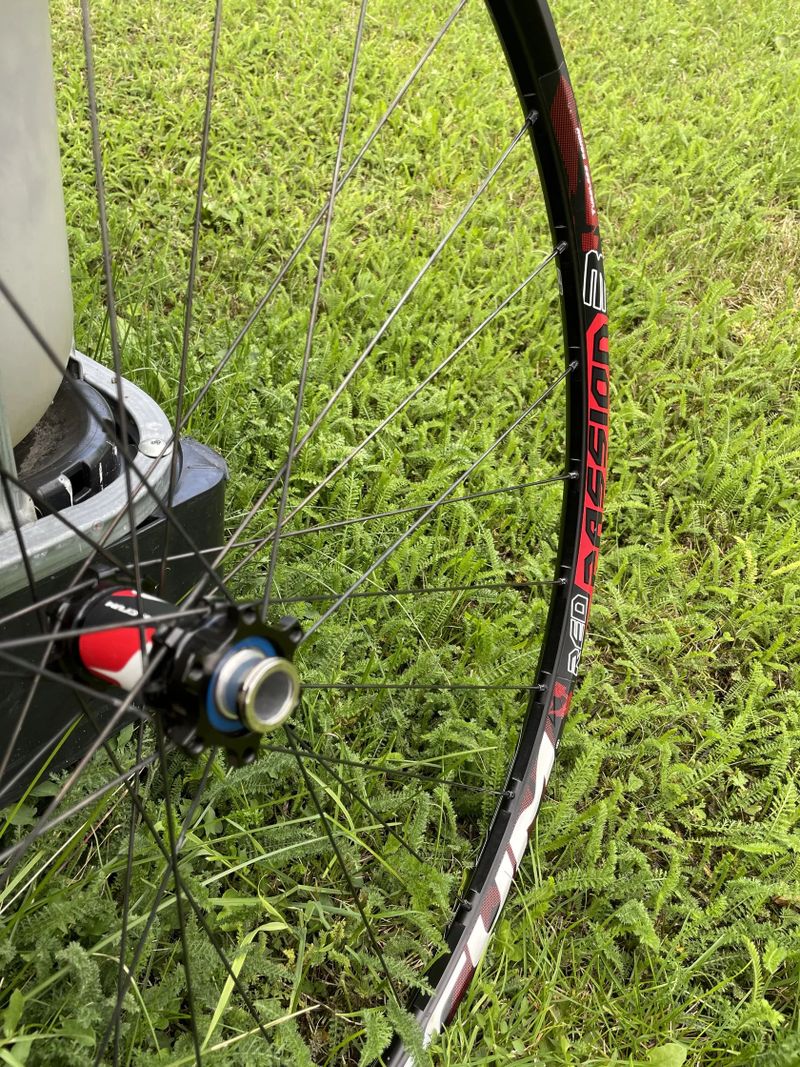 MTB zapletená kola