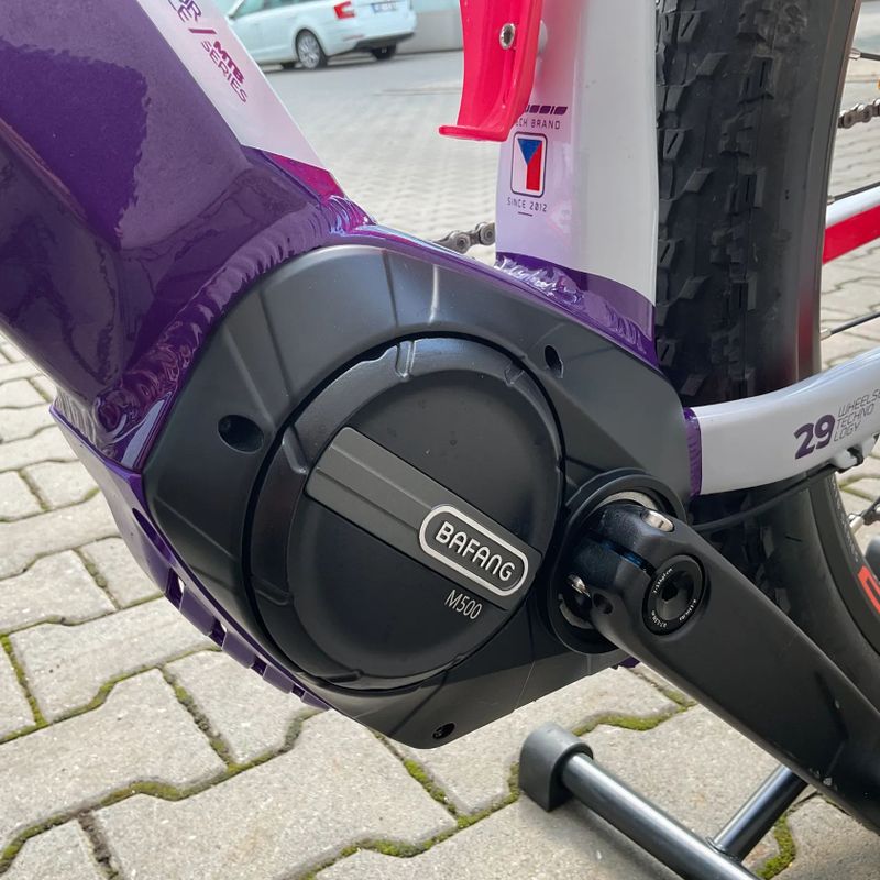 Horské elektrokolo Crussis E-Fionnna 9.6 baterie 630 Wh motor Bafang M500