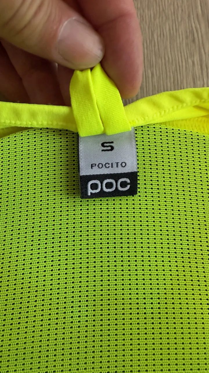 POC POCito VPD Air Vest žlutá/zelená - Dětský chránič páteře