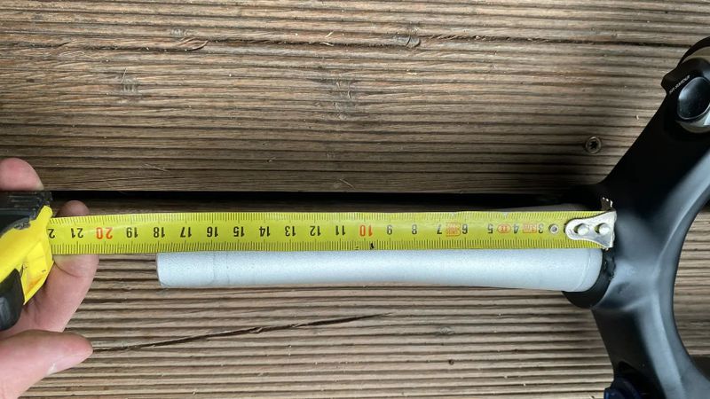 SR Suntour XCR34 Travel: 140 mm