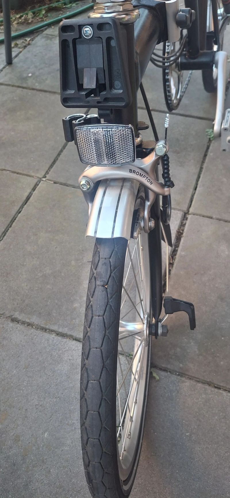 Skládací kolo Brompton C Line jednobarevné black edice