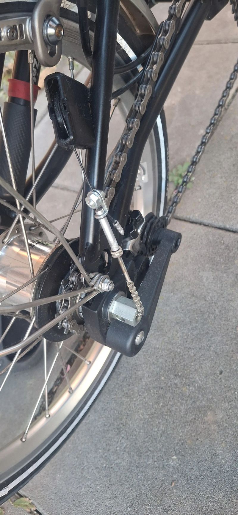 Skládací kolo Brompton C Line jednobarevné black edice
