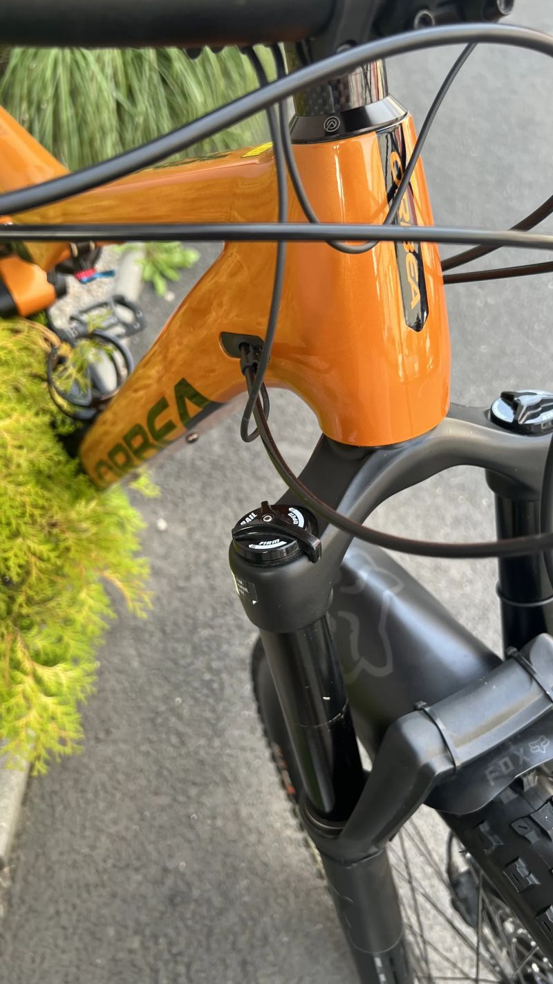 ORBEA Rise H30 - leo orange / black glossy L
