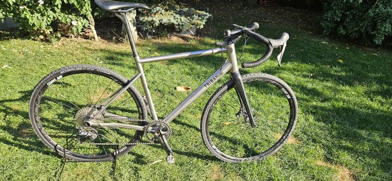 Titanový gravel na Shimano GRX 1x11