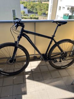 Horské kolo MERIDA Big.Nine 40-D matt black (grey) - XL