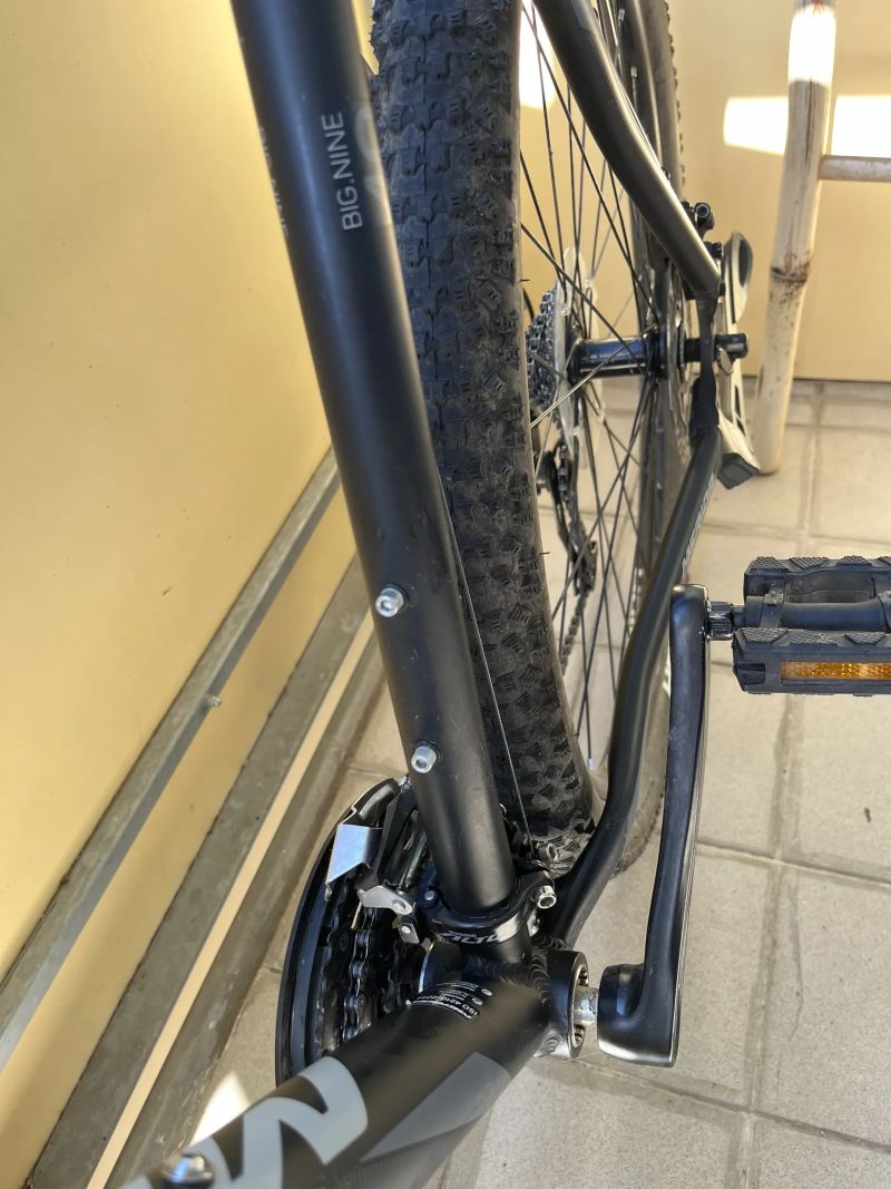 Horské kolo MERIDA Big.Nine 40-D matt black (grey) - XL