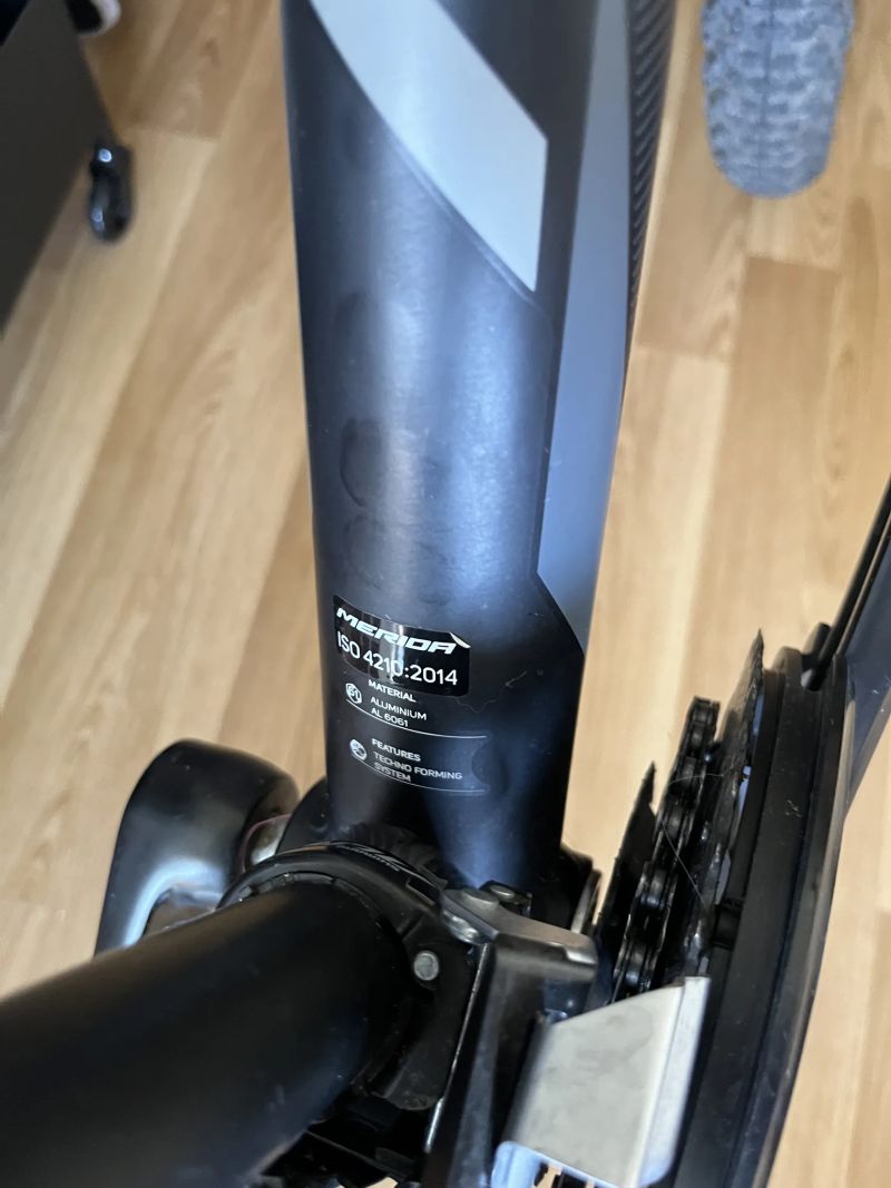 Horské kolo MERIDA Big.Nine 40-D matt black (grey) - XL