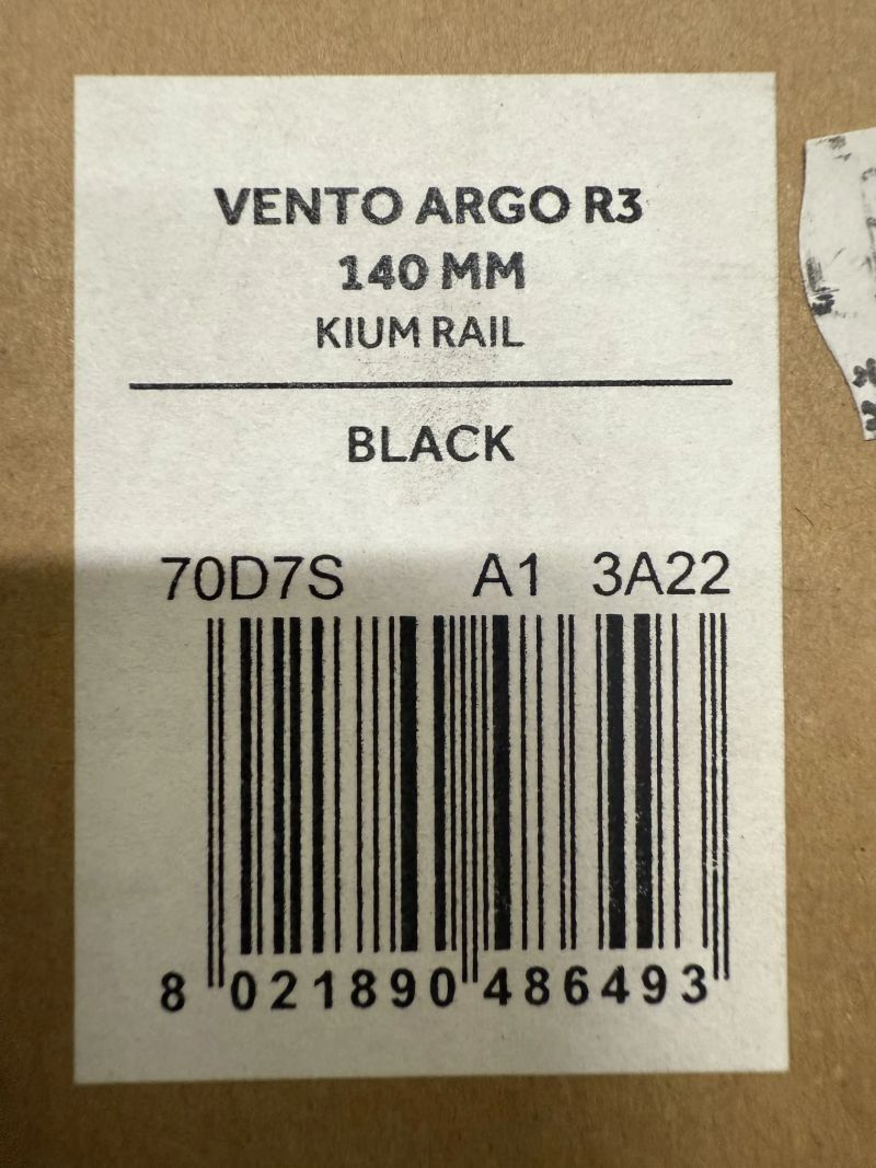 Fizik Vento r3 140mm 