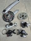 Sada Shimano Deore LX/XT 3x9 vč. brzd
