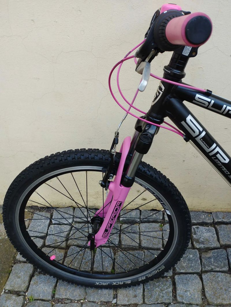 dětské MTB kolo Superior Cadet 24, pro děti s výškou 115-155cm+dárek