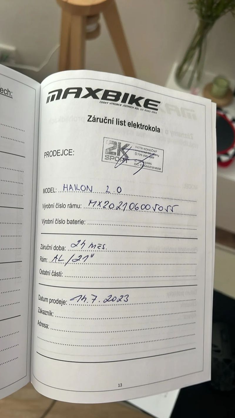Horské elektrokolo MAXBIKE HAKON 2.0