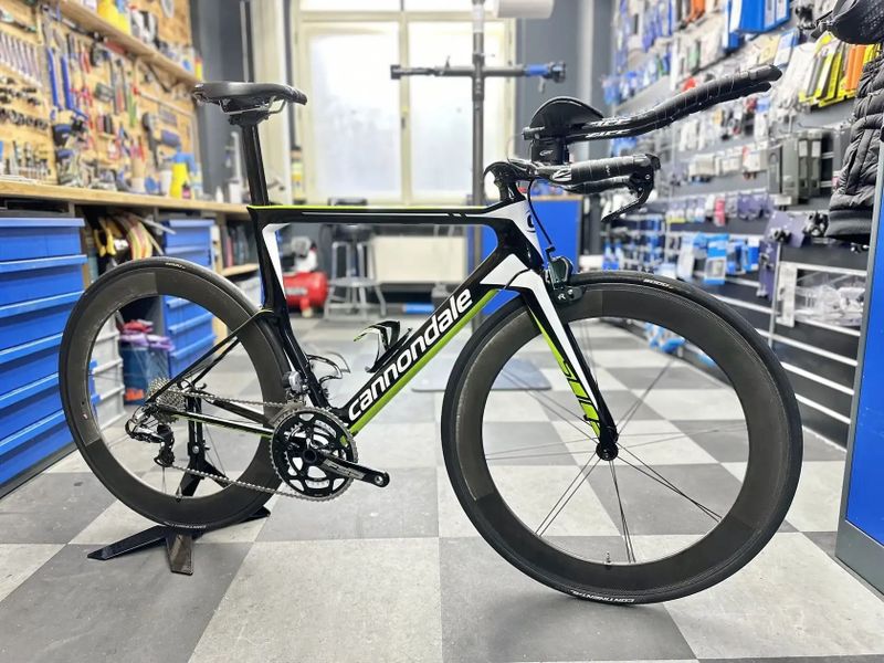 Cannondale Slice, Dura-Ace Di2, wattmetr Garmin Vector 3 dual, vel. 57