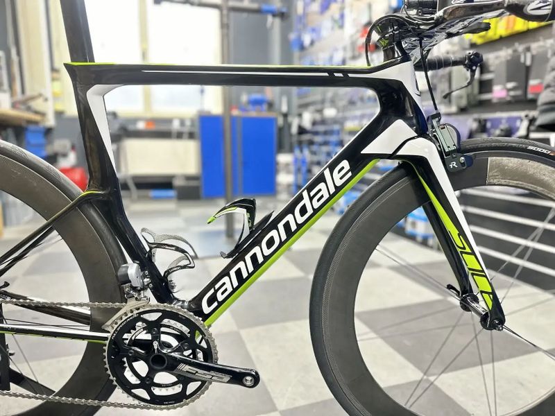 Cannondale Slice, Dura-Ace Di2, wattmetr Garmin Vector 3 dual, vel. 57