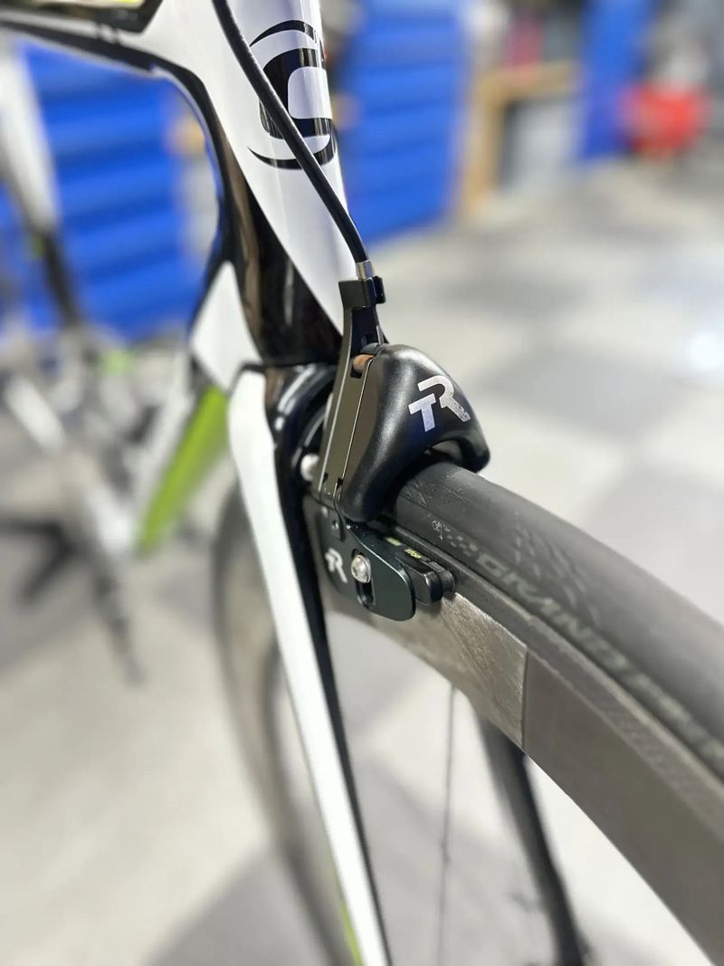 Cannondale Slice, Dura-Ace Di2, wattmetr Garmin Vector 3 dual, vel. 57