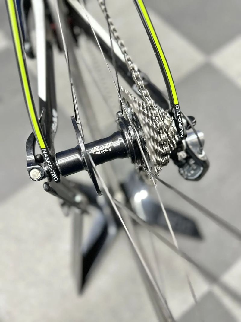 Cannondale Slice, Dura-Ace Di2, wattmetr Garmin Vector 3 dual, vel. 57