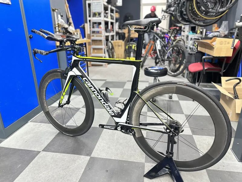 Cannondale Slice, Dura-Ace Di2, wattmetr Garmin Vector 3 dual, vel. 57