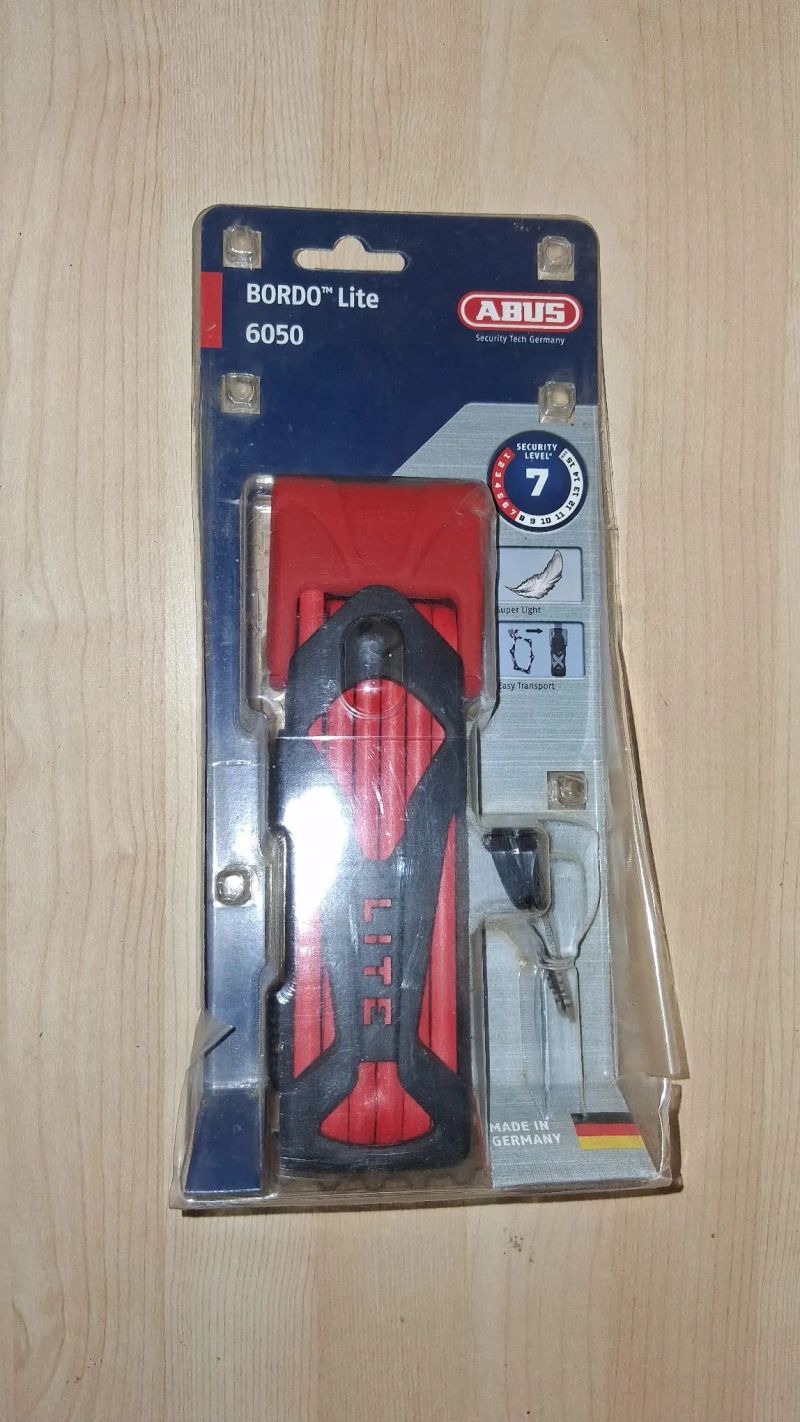 Zámek na kolo Bordo Lite 6050