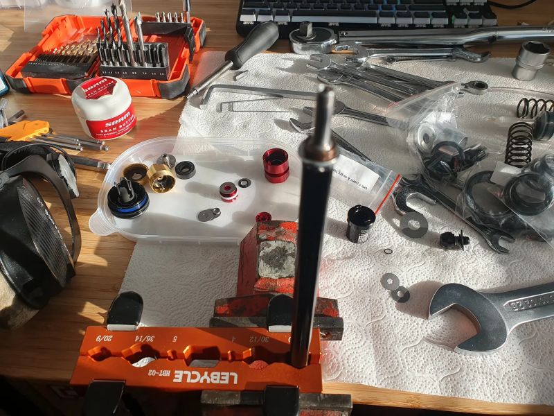 RockShox Pike ult Charger 3.1 29” custom shim stack 