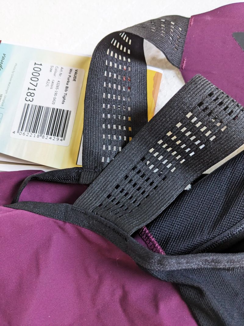 Vaude Furka Bib dámské cyklistické kalhoty