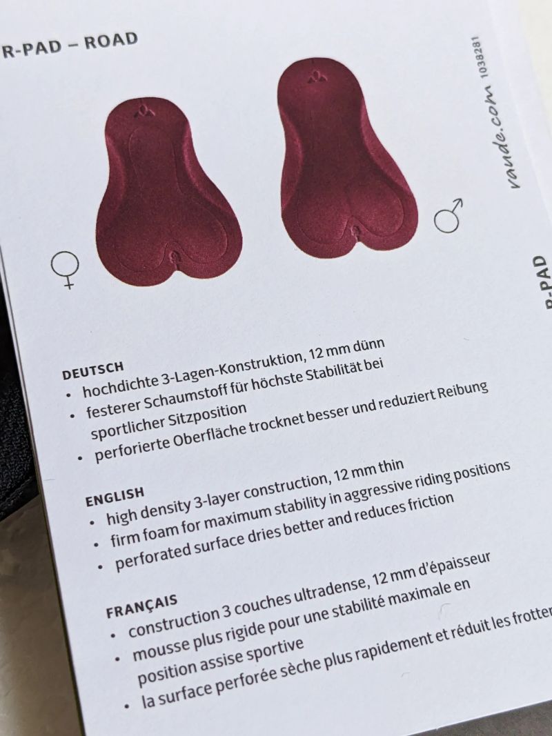 Vaude Furka Bib dámské cyklistické kalhoty