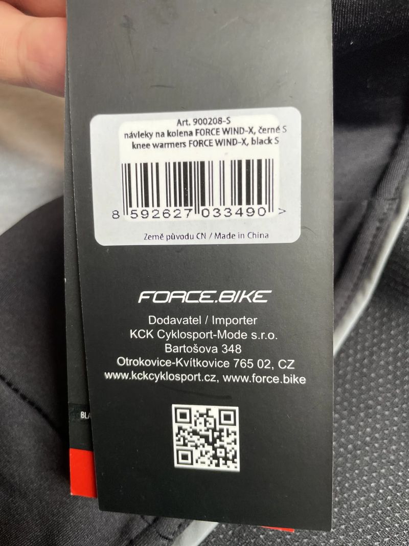 Návleky na kolena Force WIND-X