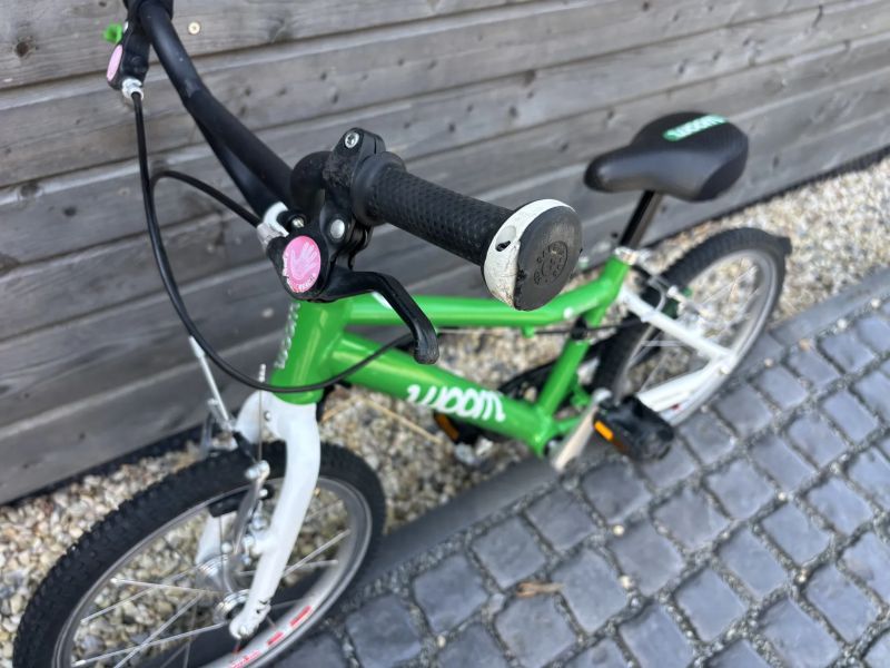 Dětské kolo Woom 3 (16”) zelené