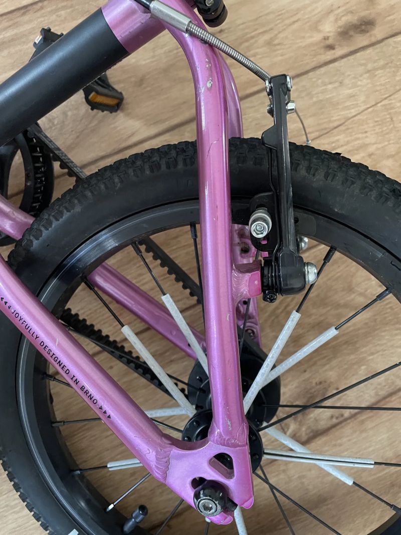 Rascal 16" růžový - Praha 10 Vršovice