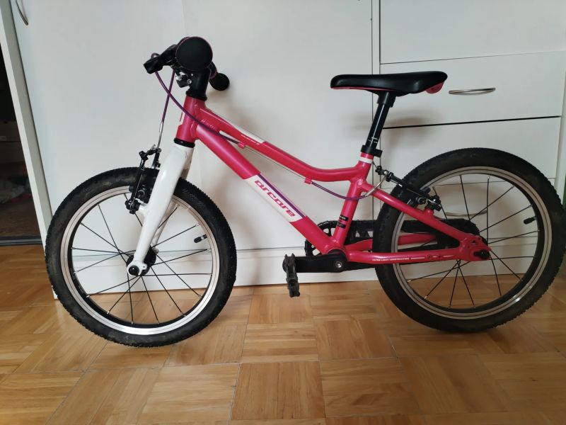 Ultralehké dětské kolo Arcore Sparrow 16