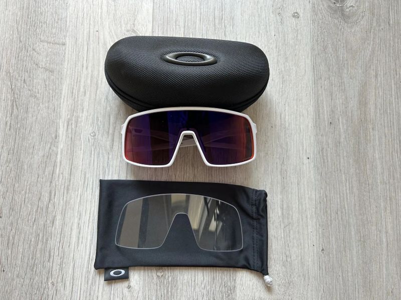 Oakley Sutro (Matte White; Road Prizm)