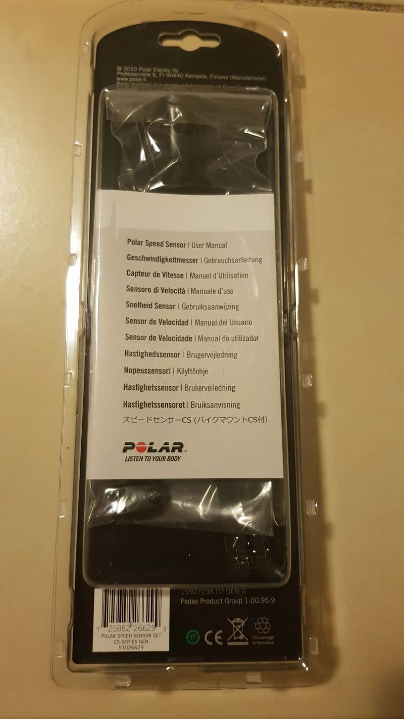Snímač rychlosti nový Polar ANT+