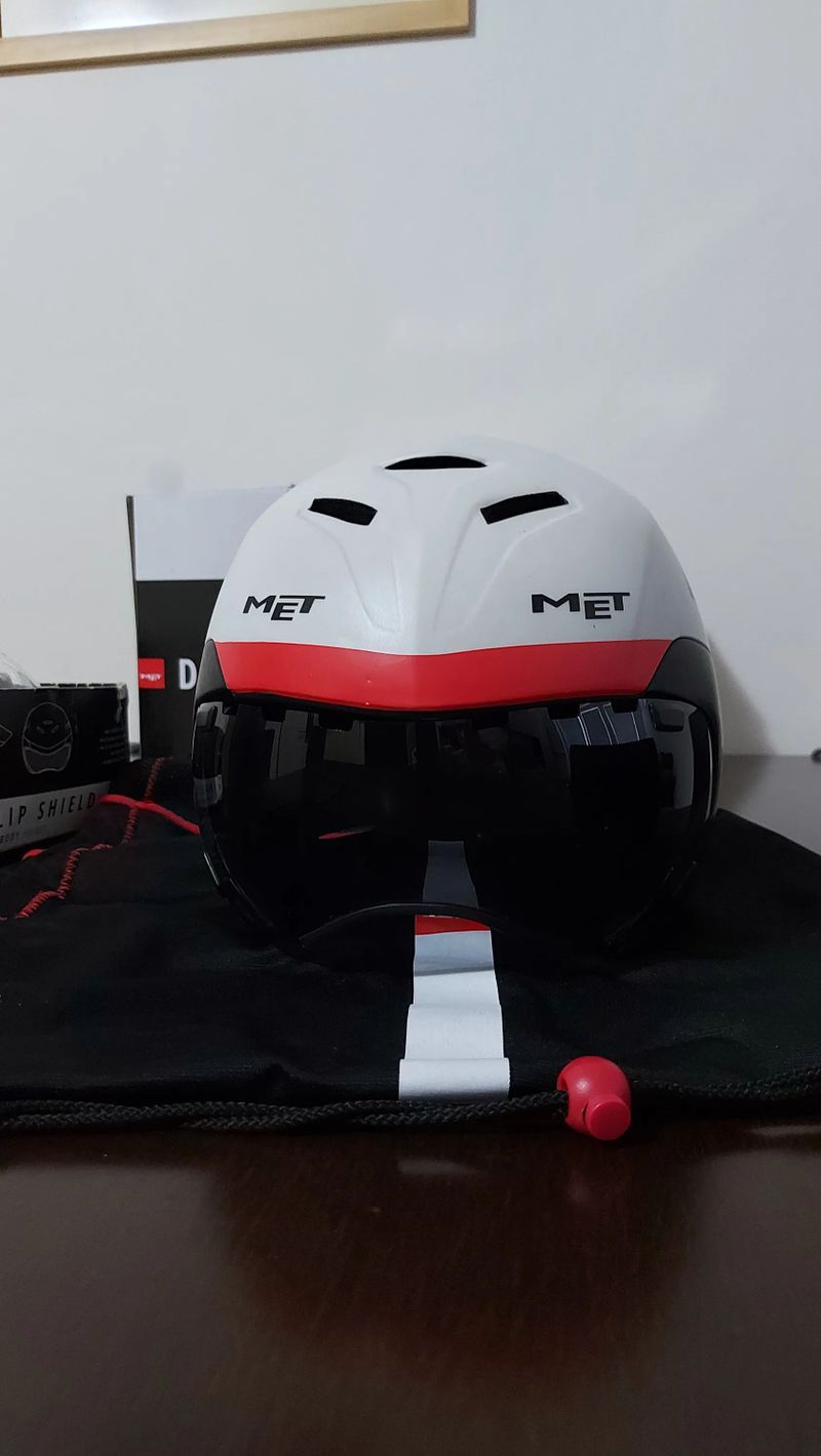 Prodám přilbu MET DRONE Wide body L (TT , časovka, triatlon)